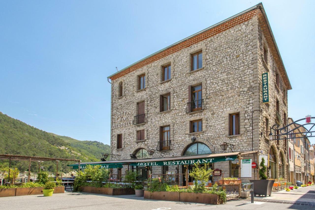 Hotel De La Citadelle Sisteron Exterior foto